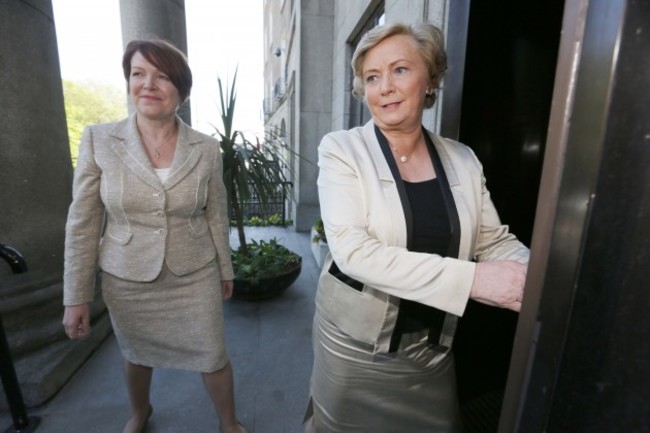 File Photo Frances Fitzgerald Minister for Justice & Equality, has today announced that the Government has decided to appoint Ms Noirin OSullivan as Garda Commissioner.