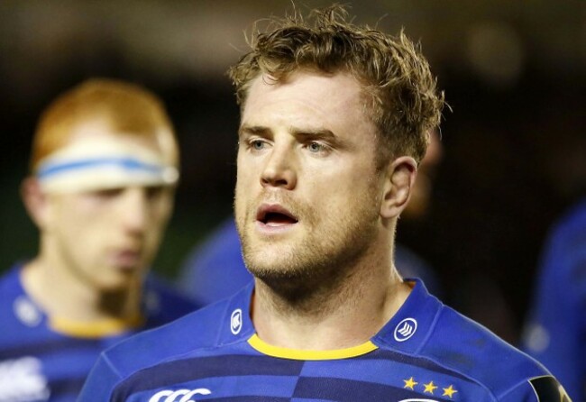 Jamie Heaslip dejected after the match