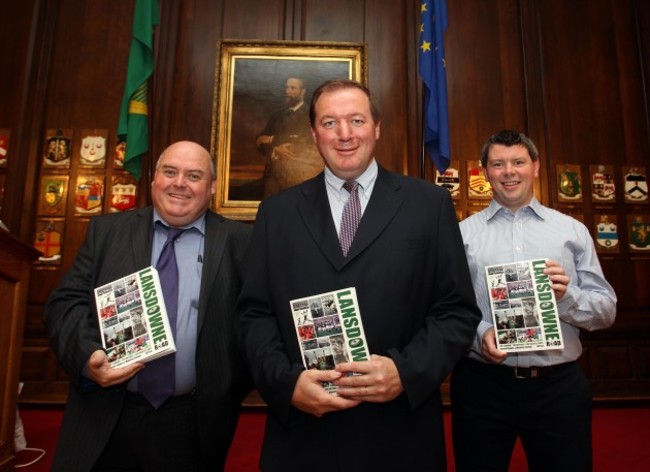 Ger Siggins and Malachy Clerkin with Neil Francis