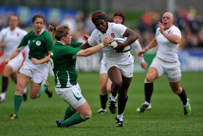 Rugby Union - IRB Women's World Cup - Day One - Pool B - England v Ireland - Surrey Sports Park