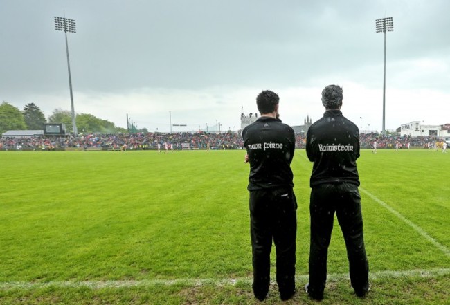 Rory Gallagher and Jim McGuinness