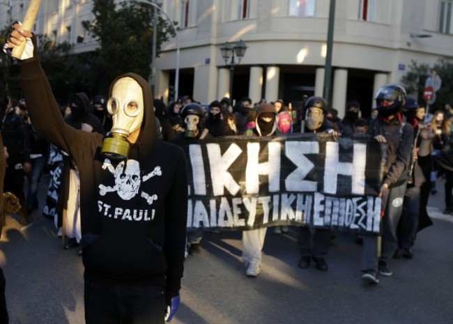 Greece Killing Anniversary