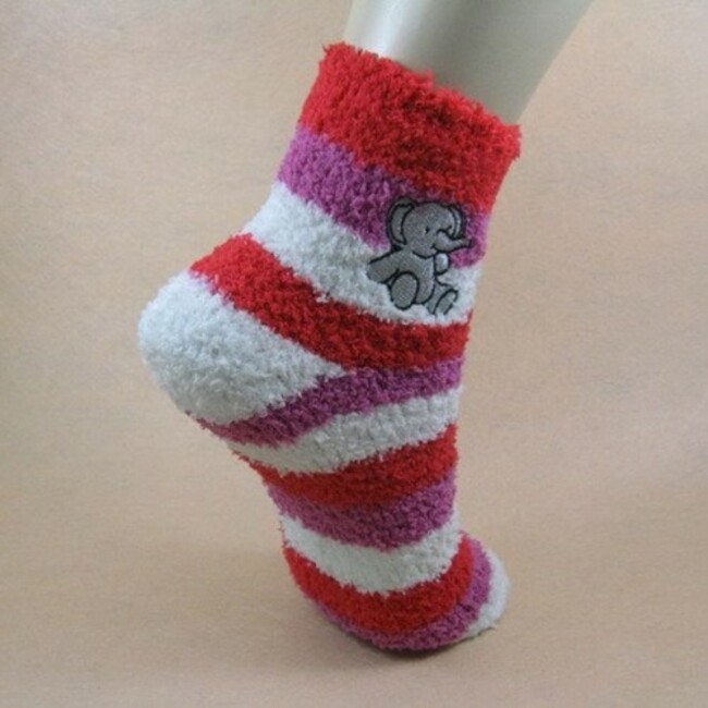 socks-women-fluffy-with-wool-design-and-elephant-image