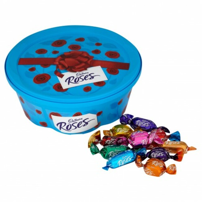 Cadbury Roses 753g open