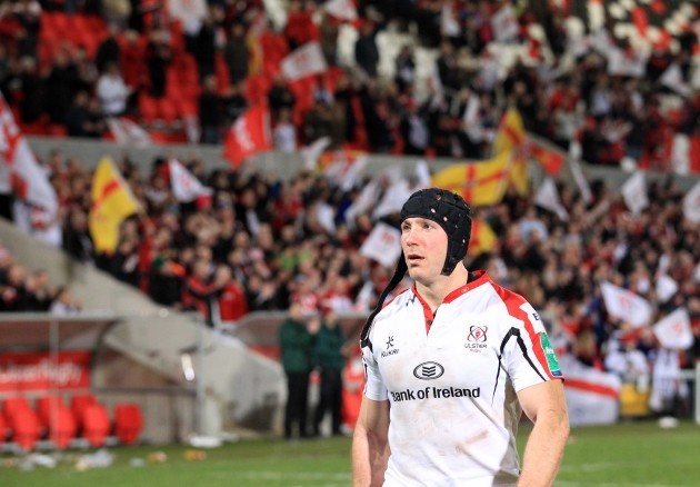 Stephen Ferris dejected after the game