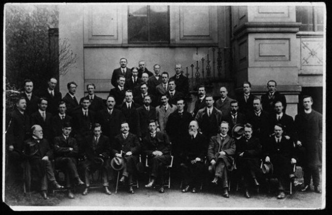 Sinn Fein Leaders at First Dail Eireann