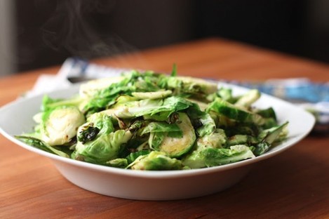 smoky buttered brussels sprouts 4