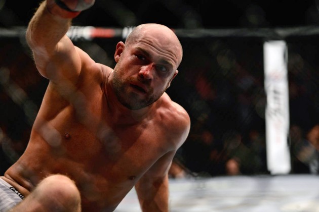 Cathal Pendred after choking out Mike King