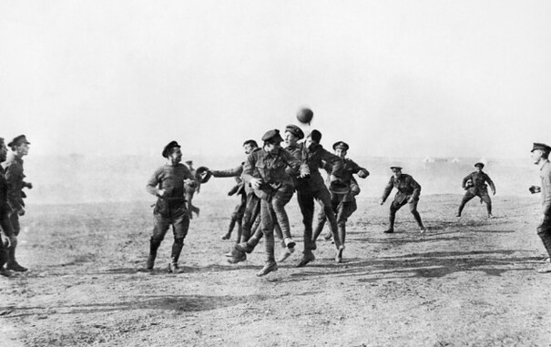 Christmas truce: How football on the front was used by soldiers on all