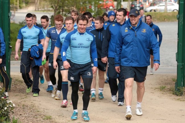 Eoin redden and Jono Gibbs arrive with the squad