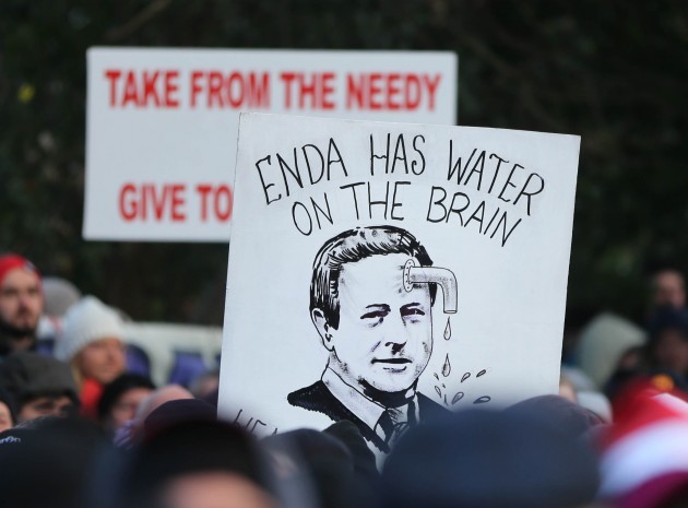 Right2Water protest - Dublin