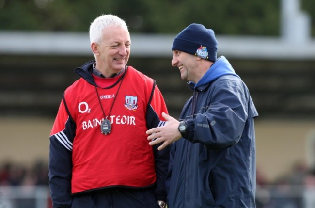 Conor Counihan with Peader Healy