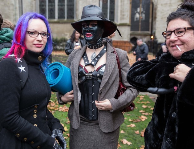 British Porn Enthusiasts Stage Facesitting Protest Against N
