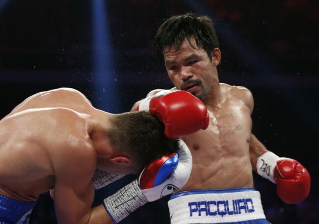 Macau Boxing Pacquiao Algieri
