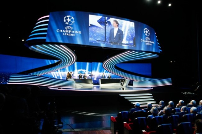 Monaco Soccer UEFA Draw