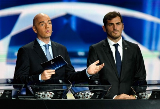 Monaco Soccer Champions League Draw