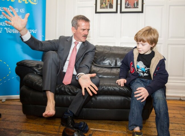 Astronaut Chris Hadfield at TCD-7