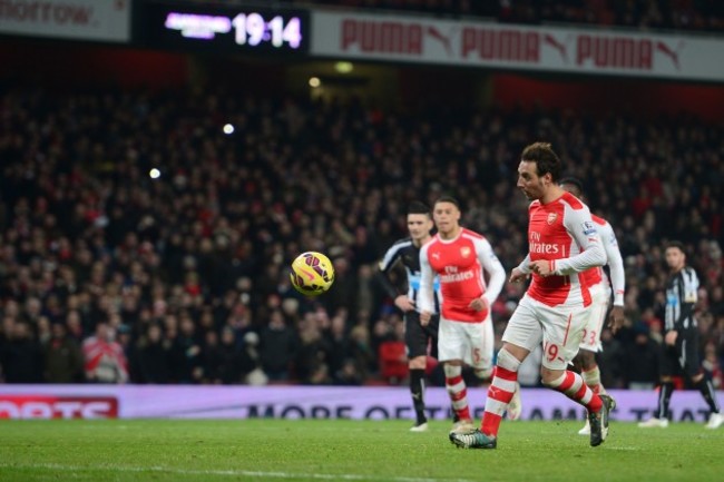 Soccer - Barclays Premier League - Arsenal v Newcastle United - Emirates Stadium