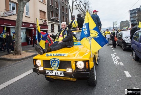 Clermont fans arrive for the game