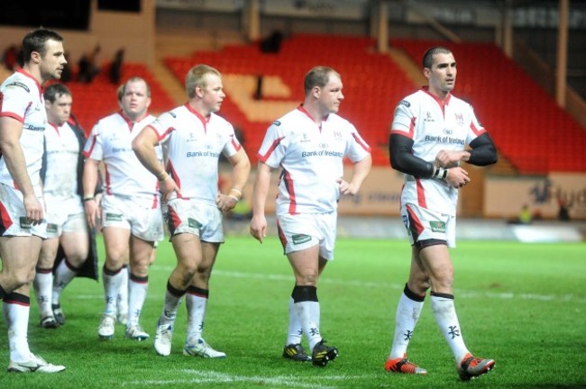 Ruan Pienaar dejected after the game