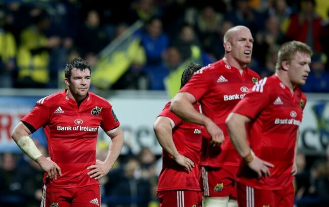 Peter O'Mahony dejected