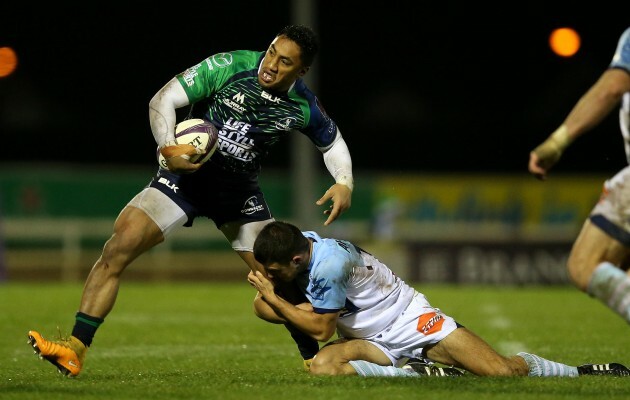 Bundee Aki and Pierre Sayerse