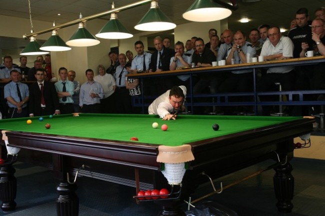 Jimmy White visits prison