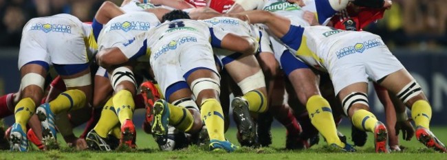 Clermont Auvergne&Otilde;s scrum
