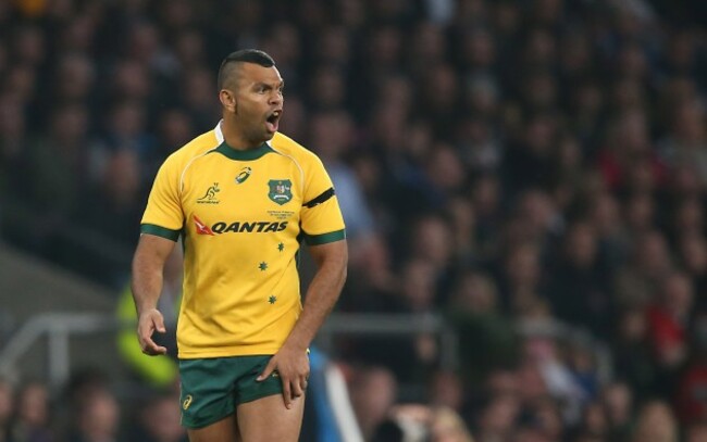 Australia&Otilde;s Kurtley Beale 29/11//2014