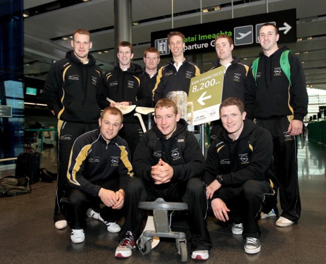 Jackie Tyrrell, Michael Rice, Richie Power, John Dalton, Eoin Larkin, Tommy Walsh, Richie Hogan and Paul 30/11/2011