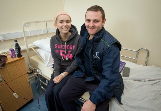 Conor McPhillips with Caoimhe Grealish