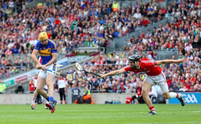 Seamus Callanan scores the opening goal