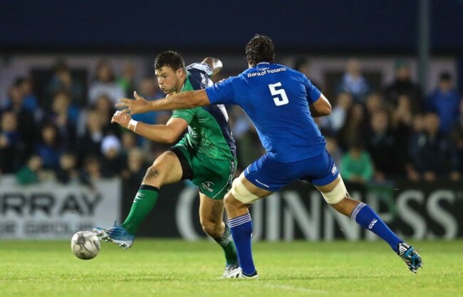 Mike McCarthy with Robbie Henshaw