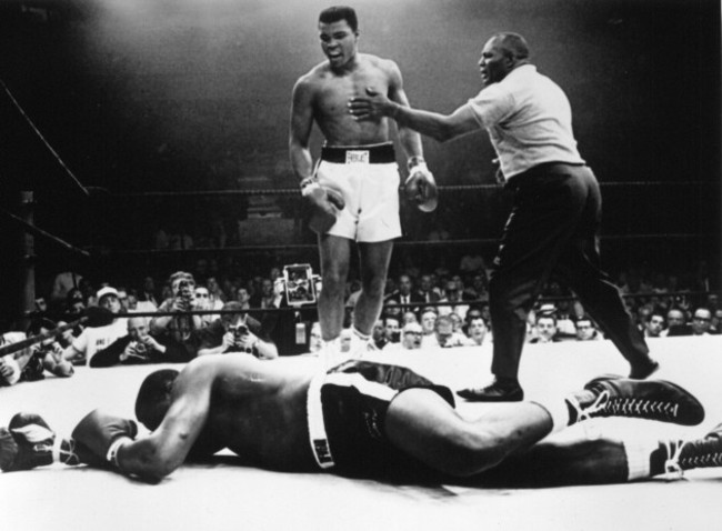 Cassius Clay/Sonny Liston 25/5/1965