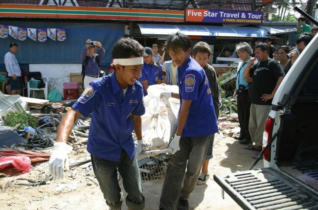 THAILAND QUAKE TIDAL WAVE