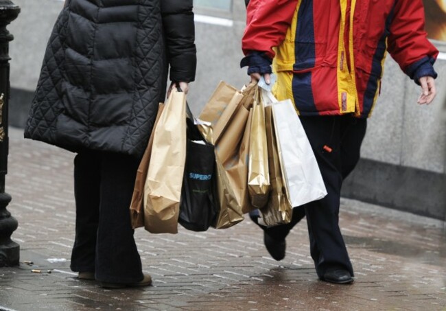 Christmas Scenes Shoppers