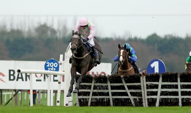 Ruby Walsh onboard Kalkir clears the last on the way to winning