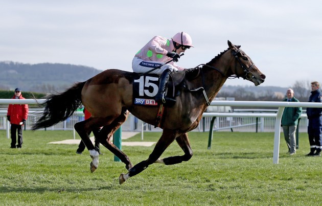 Ruby Walsh on Vautour on the way to victory 11/3/2014