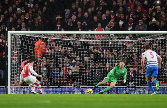 Soccer - Barclays Premier League - Arsenal v Queens Park Rangers - Emirates Stadium