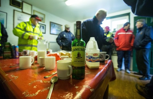 General view of a bottle of Jameson