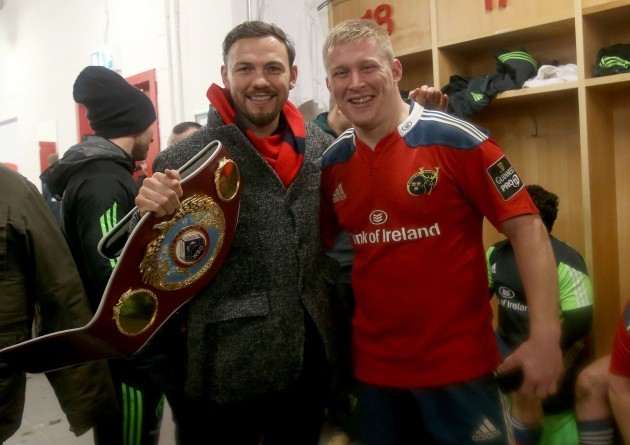 Andy Lee with John Ryan