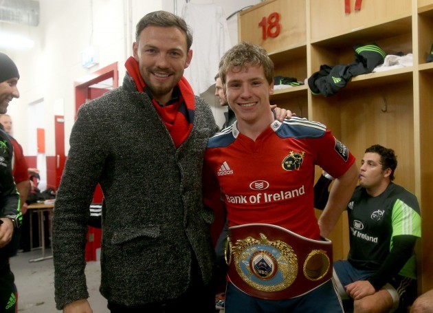 Andy Lee with Neil Cronin