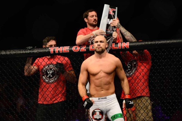 Cathal Pendred before the fight