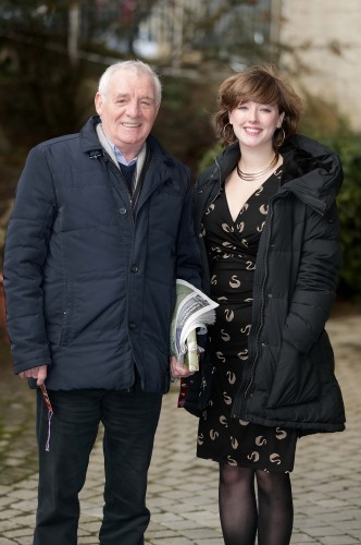 Eamon Dunphy with Rosie Gogan-Keogh