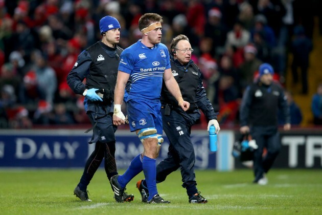 Dominic Ryan goes off injured