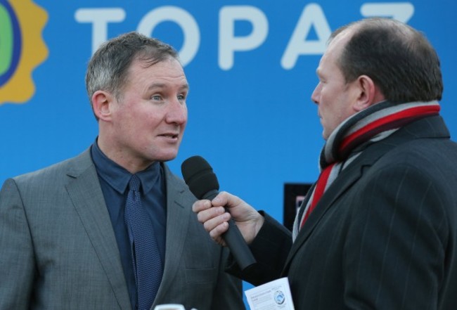 Jim Gavin with Denis Kirwan