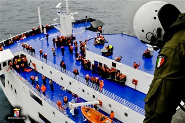 Greece Ferry Fire