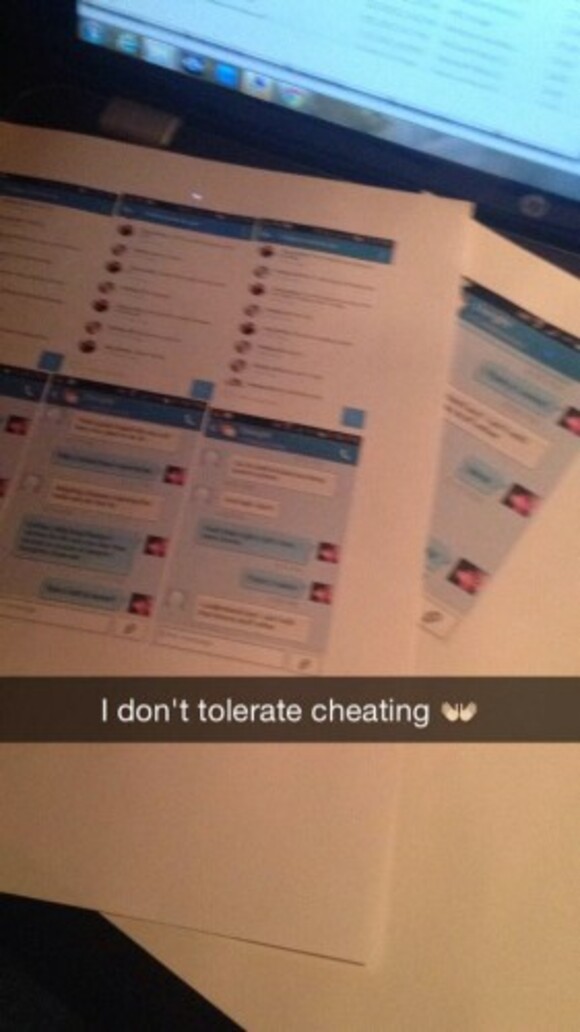 Girl Wraps Up Evidence That Her Boyfriend Was Cheating Gives It To Him For Christmas