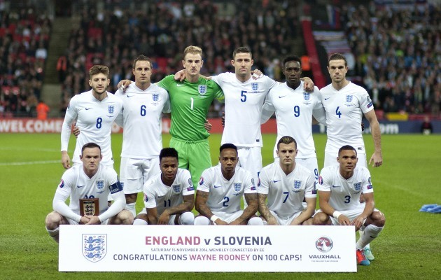 Britain England Slovenia Soccer