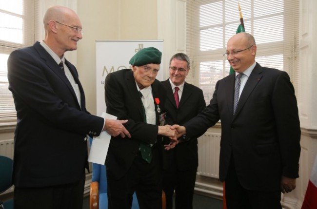 Veteran receives Legion of Honour